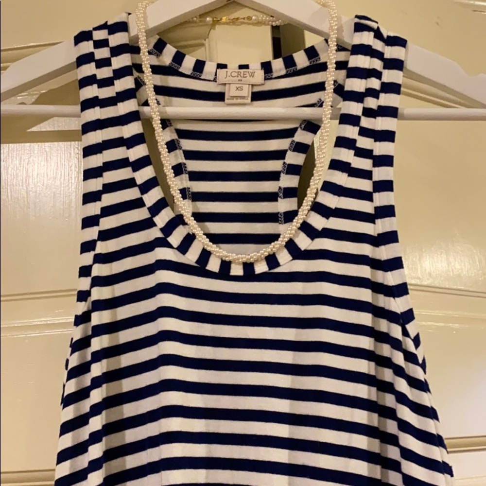 J crew cotton jersey maxi dress, small